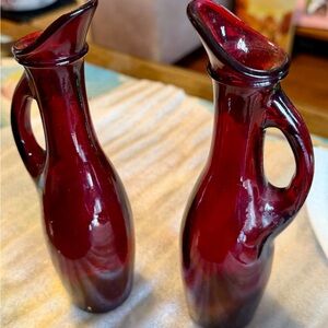 Depression Ruby Glass- Home Accents